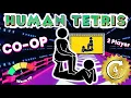HUMAN TETRIS Viral Challenge Interactive Warm Up 2 Players Co-op