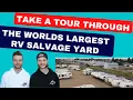 Walk through the Largest RV Salvage Yard in the World Young Farts RV Parts