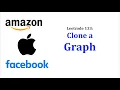 Amazon Interview Question - Clone a Graph Breadth First Search Depth First Search