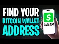 How to Find Your Bitcoin Wallet Address on Cash App 2026