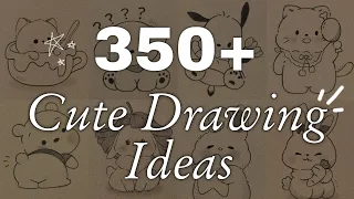 350 Cute Drawing Ideas Aesthetic Drawing Ideas