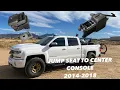 Center Console Swap on 2014-2018 Silverado without removing passenger seat