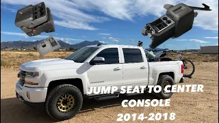 Center Console Swap on 2014-2018 Silverado without removing passenger seat