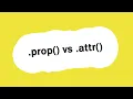 prop vs attr