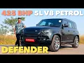 Lagu LandRover Defender ന് പുതിയൊരു വേരിയന്റ്-425 ബിഎച്ച്പി പവറോടു കൂടിയ V8 പെട്രോൾ എഞ്ചിൻ മോഡൽ.TestDrive