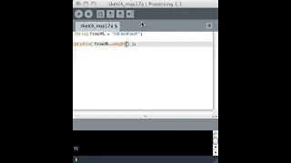 Processing 11 of 21 Parsing Strings 1 of 2 String Methods
