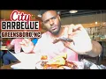 CITY BBQ GREENSBORO NC BRISKET RIBS CHICKEN RESTAURANT REVIEW NORTH CAROLINA FOOD VLOG