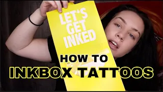 How to Apply INKBOX Tattoos dragonslayerbabe