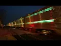 First Metra express train of the morning