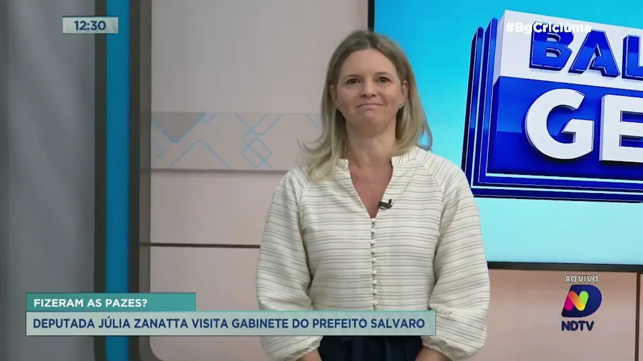 Deputada Federal Júlia Zanatta visita gabinete do prefeito Salvaro
