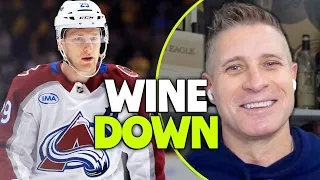 John-Michael Liles on his wine cave the Avs dominance