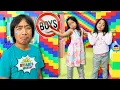 Boys Vs Girls Giant Box Fort Obby Challenge!