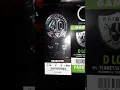 RAIDERS tickets and club parking pass
