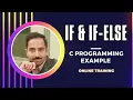If and If else in C Programming Syntax Examples Full Concept Control statement