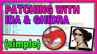 PATCHING Programs with IDA and GHIDRA REVERSE ENGINEERING TUTORIAL