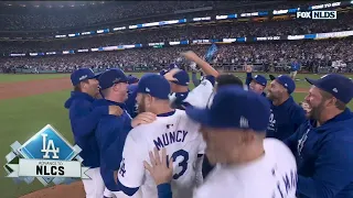 DODGERS ADVANCE TO NLCS AFTER A 2-0 OVER THE PADRES ESPN MLB
