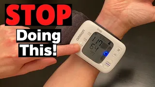 The Proper Way How To Use A Wrist Blood Pressure Cuff Monitor Omron Wrist Monitor