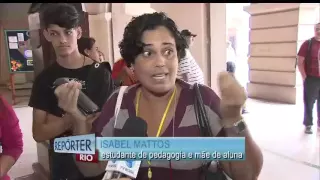 Estudantes ocupam prédio principal do Instituto de Educação na Tijuca, na zona norte