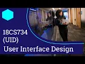 18CS734 Create a GUI using Android Studio Application Oriented User Interface Design