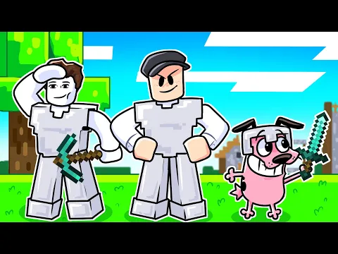 Video Thumbnail: Los BROS en MINECRAFT por PRIMERA VEZ 😱