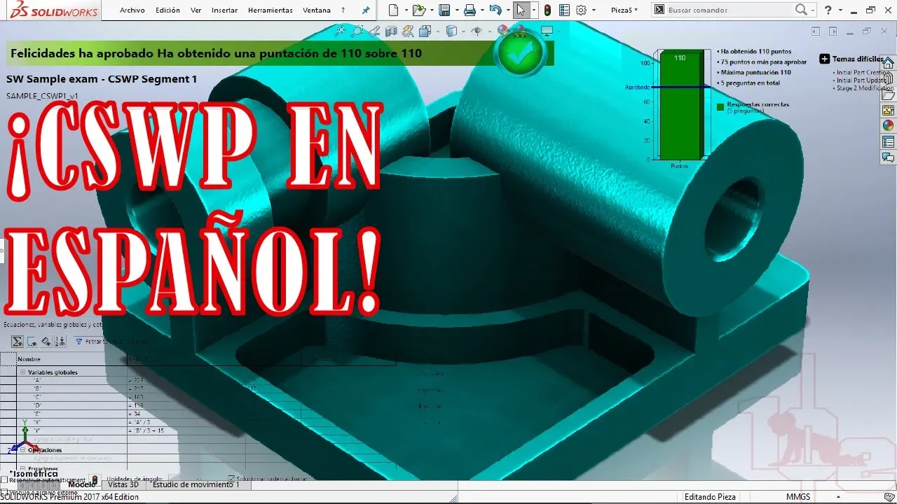 CSWP SOLIDWORKS 🥇