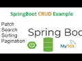 Spring Boot Pagination Sorting Search PATCH in One Go