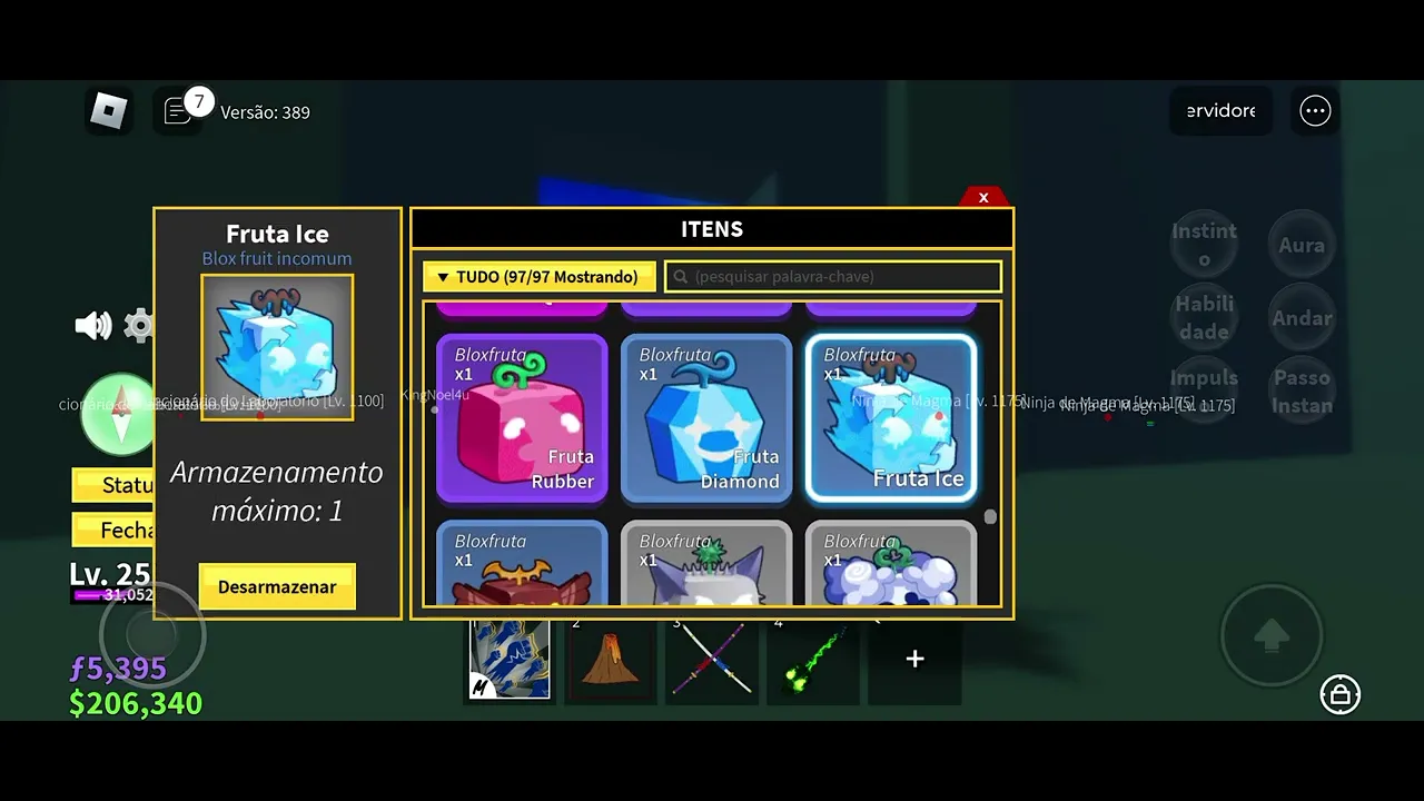 combo de ice