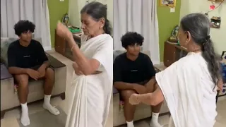 WATCH - Rachin Ravindra Visits Grandparents in Bengaluru