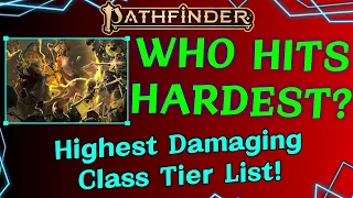 Highest-Damage Classes Tier List for Pathfinder 2e