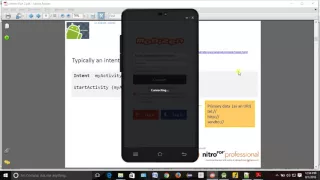Android Tutorial 8 Intent2