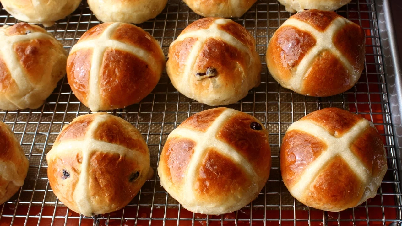 Fresh Traditions With Our New Apple Cinnamon Hot Cross Bun!. 