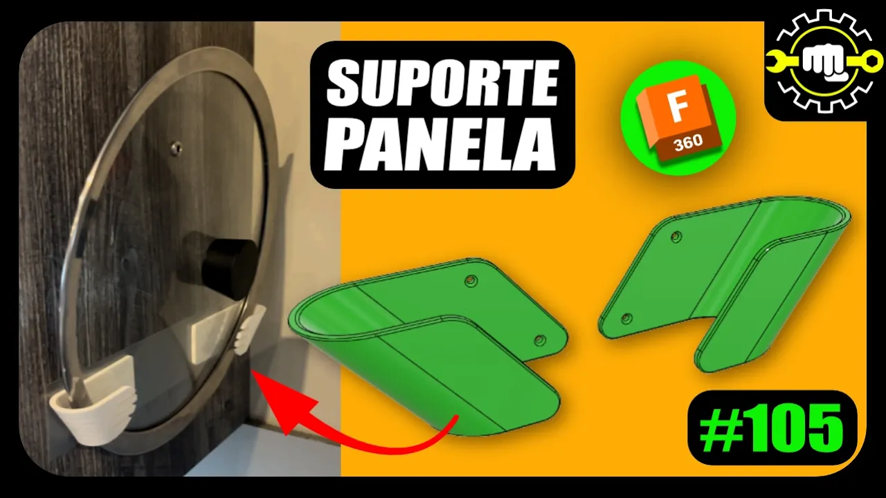 #105 Suporte Panela | Fusion | Projeto Raiz