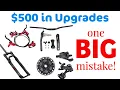 Turn a 50 bike into a 500 bike Bike Upgrade Fail
