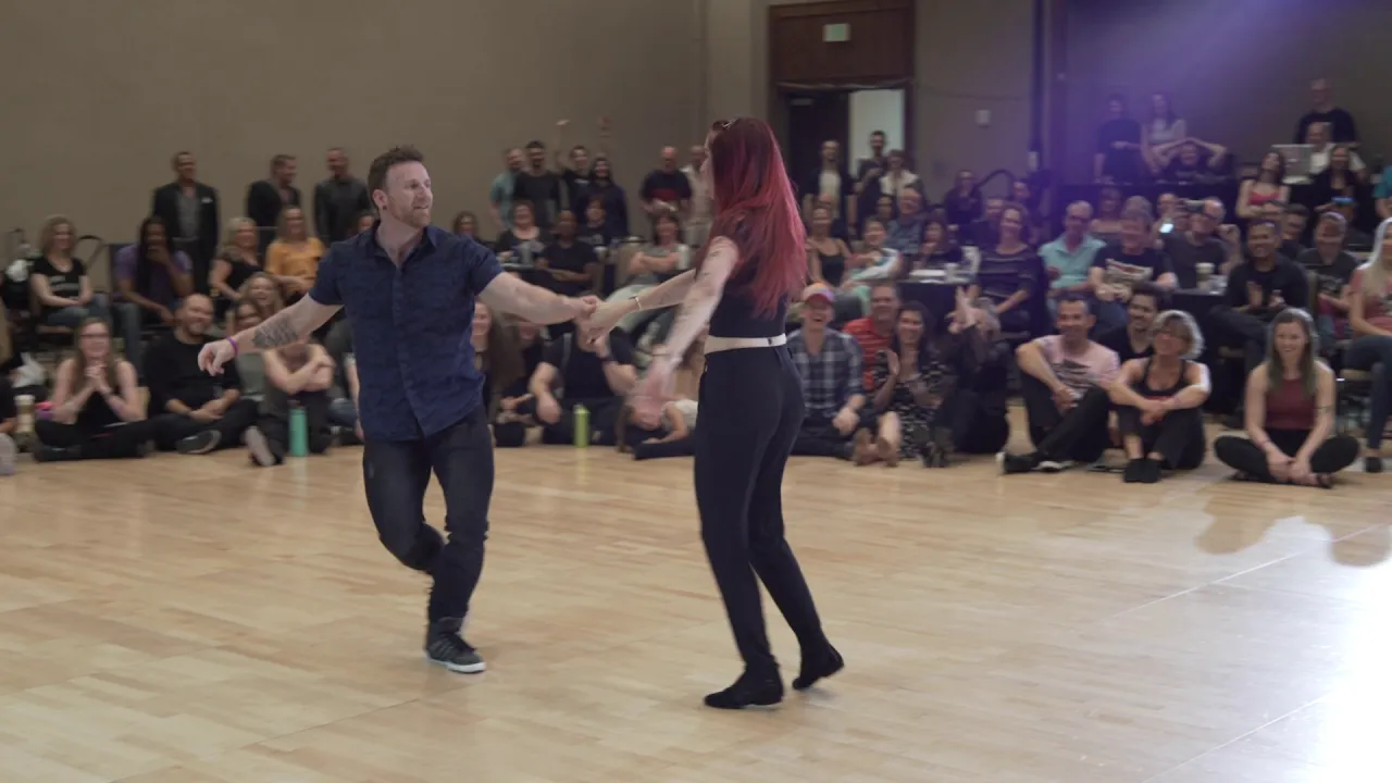 Larisa Tingle Schubert & Myles Monroe, Swingtime Champion jack and jill 2019