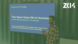 ZK14 - Time-Space Trade-Offs for Sumcheck
