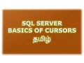 Basics Of Cursors in SQL Server Tamil
