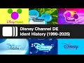 Disney Channel DE Ident History 1999-2025