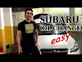 Subaru Impreza Oil Change - EASY