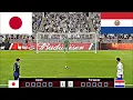 🔴 Penalty Paraguay vs Japan | When Samurai Nerves Face South American Ice