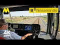 Download Lagu 4K Metro Cabview | 🚇 RET Line B to Nesselande | 🇳🇱 Rotterdam | Bombardier Flexity Swift HSG3
