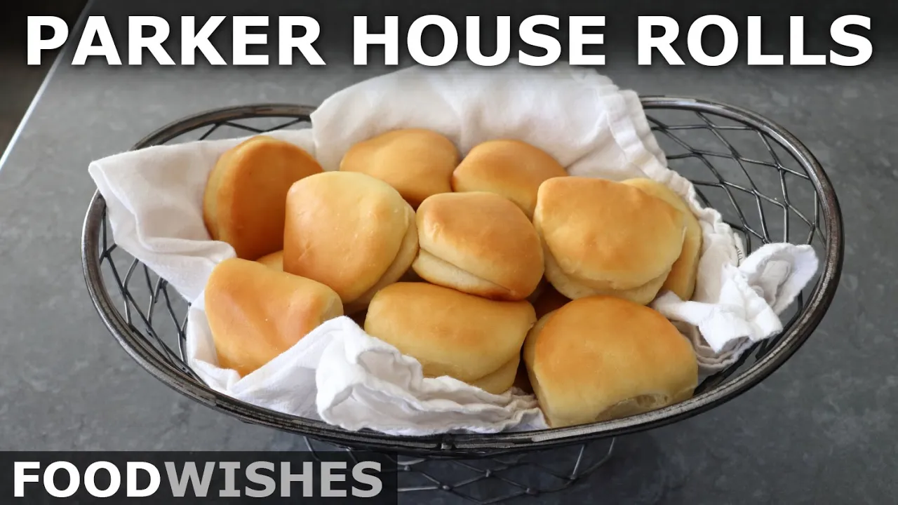 Parker House Rolls - Classic American Dinner Rolls - Food Wishes