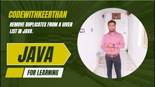 Find Duplicate Elements in ArrayList Using Java 8 Interviews CodeWithKeerthan
