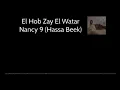#lirik terjemahan El Hob Zay El Watar |Nancy Ajram|  lyric indonesia translite