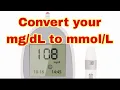 How to Convert to Blood Sugar Guide JustLife TV