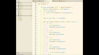 Rust Json Parser Part2 - Scan Bracket and String