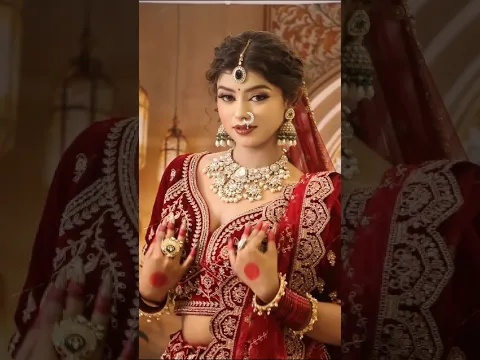 नवरीचा मेकअप शेवट पर्यंत पहा 💕✨ Marathiweddingvideo #wedding #short_video #love #viral Vickyvahane