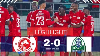 HIGHLIGHTS SIMBA SC 2 0 GOR MAHIA SIMBA DYA 2025 MR DEE AFRICA 