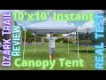 Ozark Trail 10x10 Instant Canopy tent Full Review