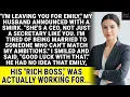 Lagu My Husband Left Me For His Rich Boss, But He Didn't Know I Was The Real Owner Of Her Company.