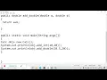 Polymorphism in Java Method Overloading